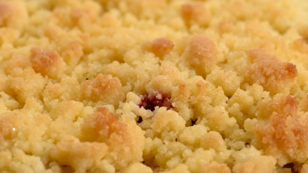 Tarta Crumble de manzana (5 a 6 porciones)