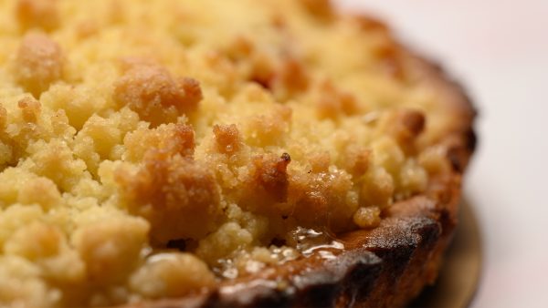 Tarta Crumble de manzana (5 a 6 porciones)