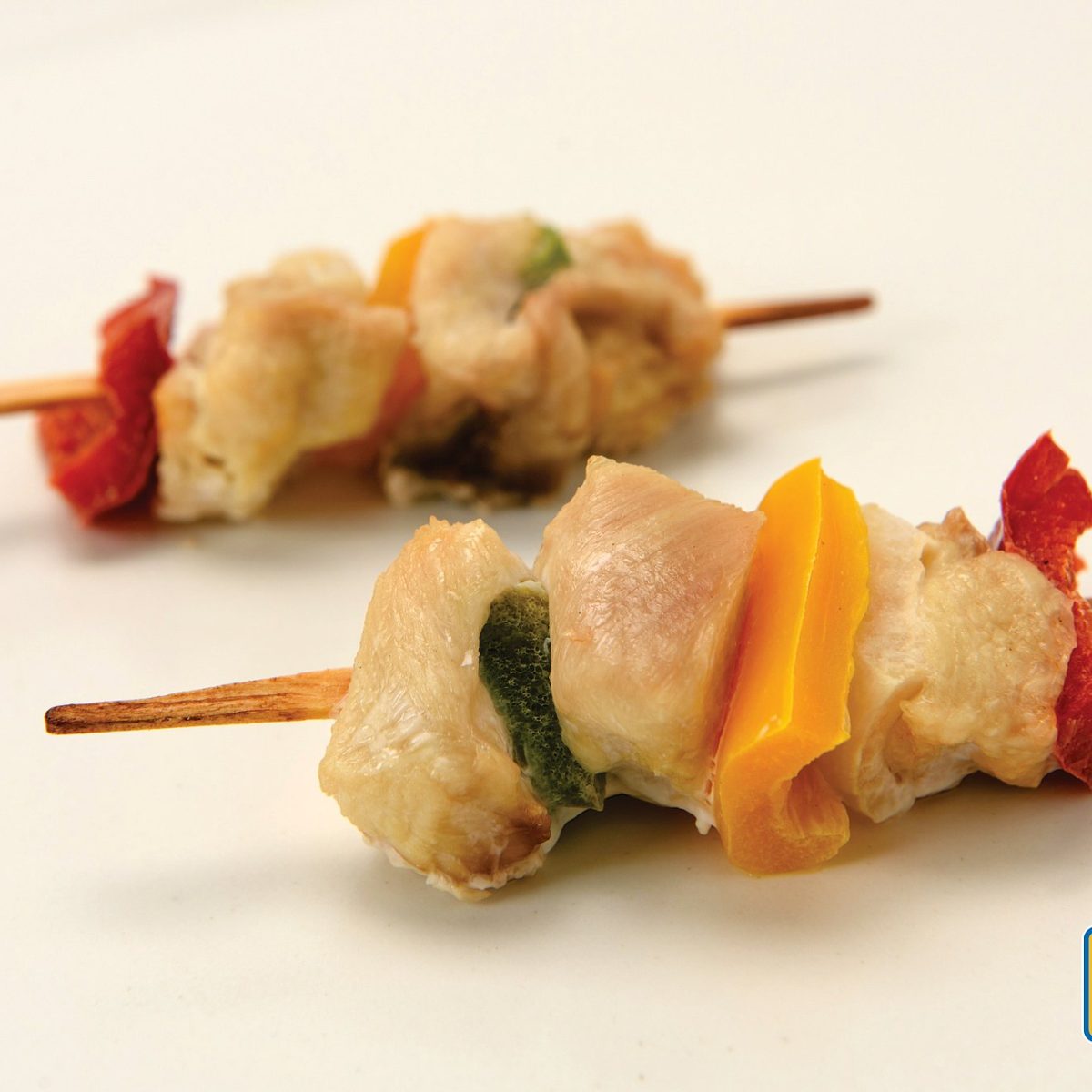 Brochette de Pollo y Verduras (10 Uds.)