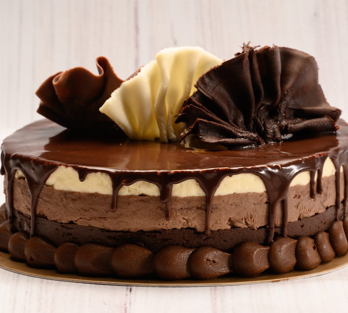 Torta Tres Chocolates (10 a 12 porciones)