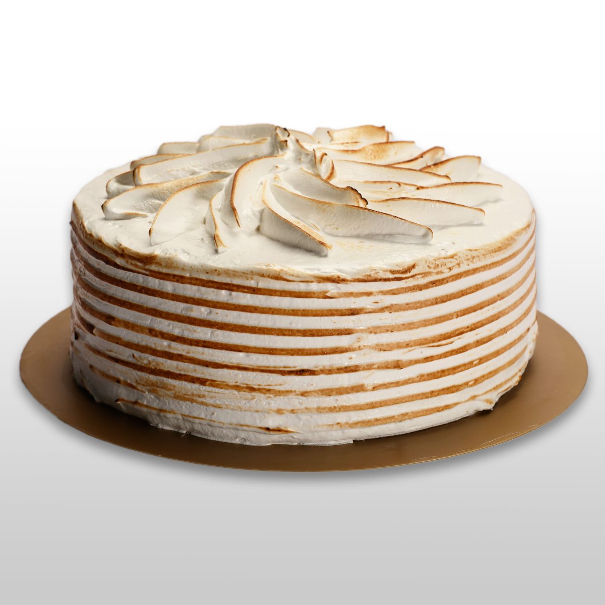 Torta de dulce de leche y merengue (10 a 12 porciones)